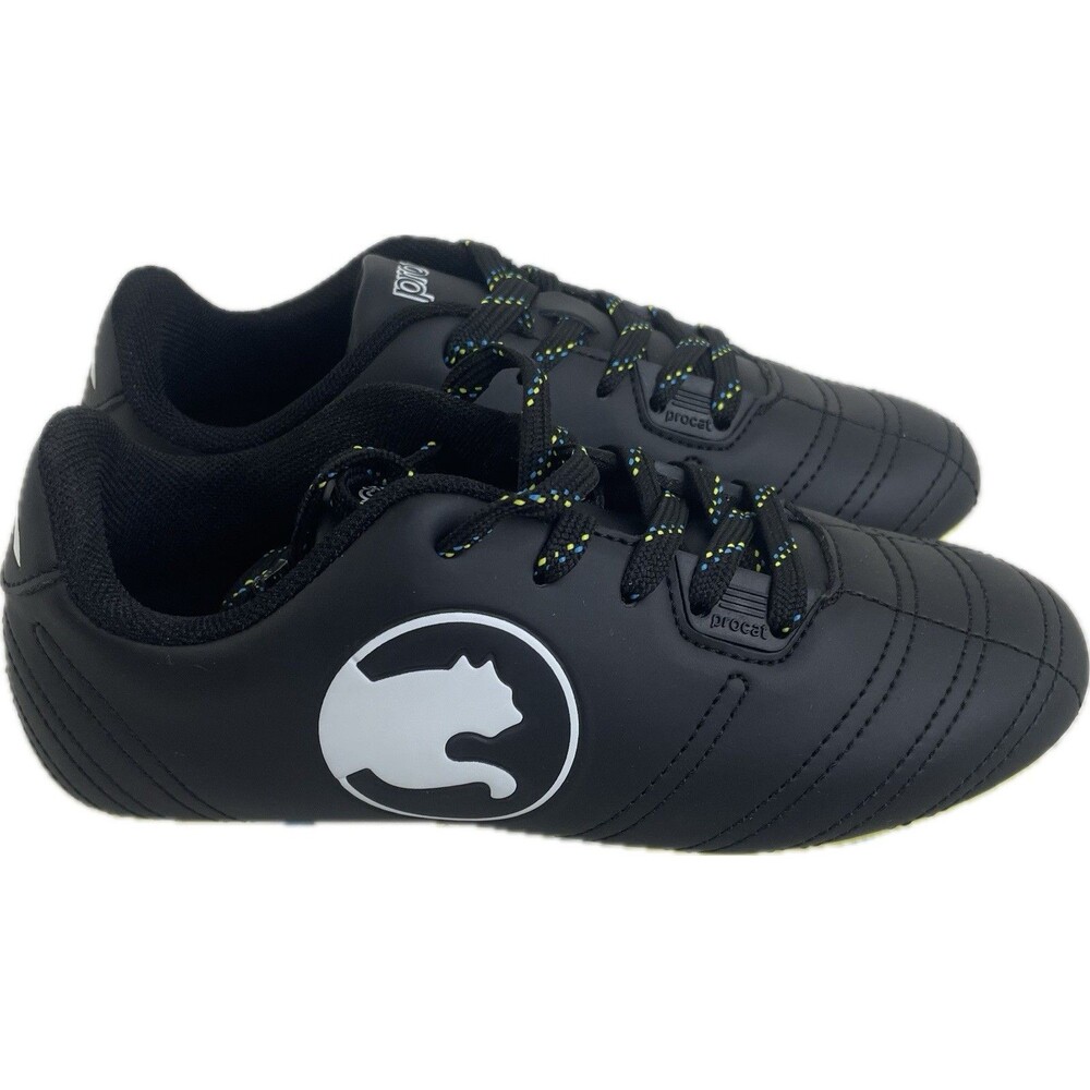 Puma ProCat Speed Force Youth Kids Soccer Cleats, Size US 1, Black